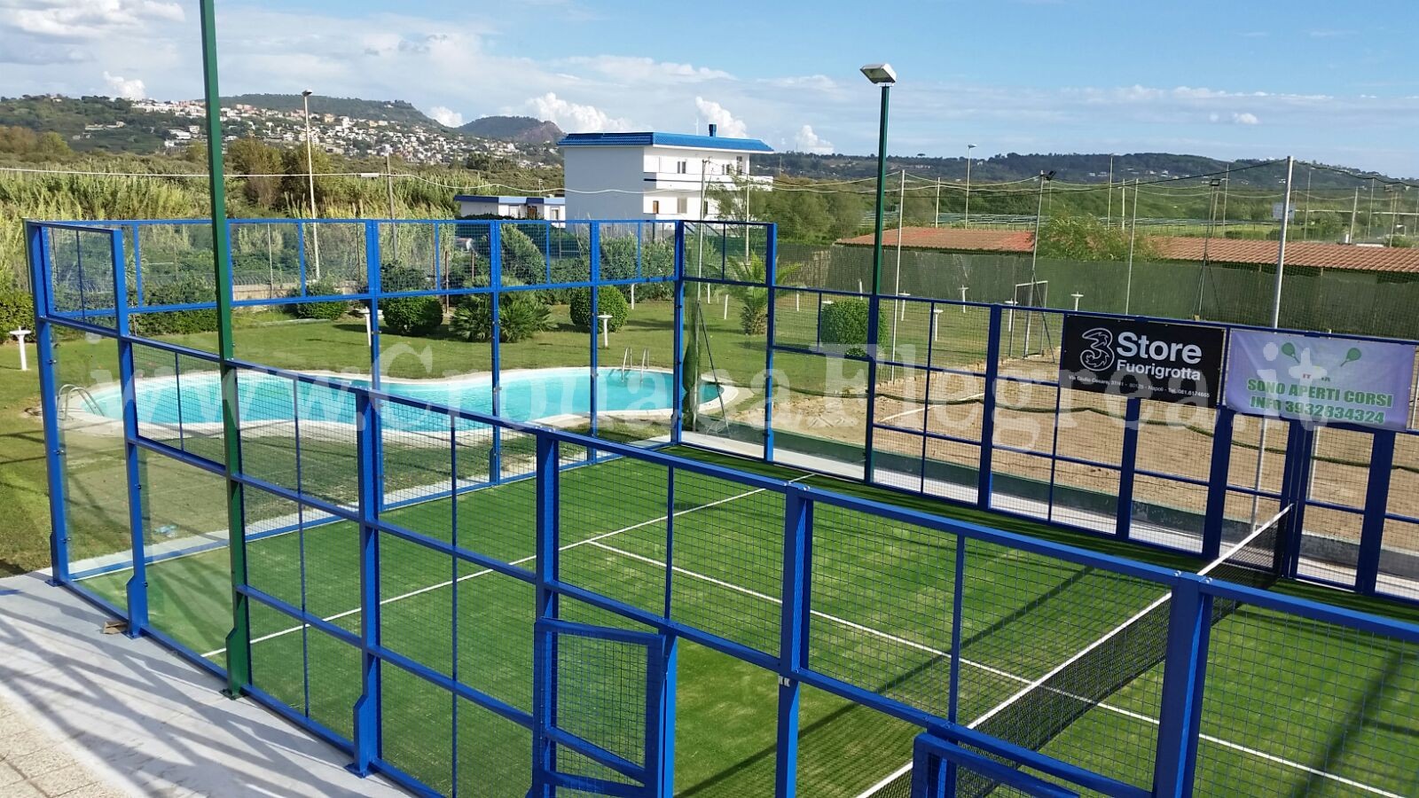 A Licola il primo campo di “Padel Tennis”