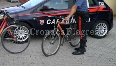 Ladri di biciclette arrestati dai carabinieri