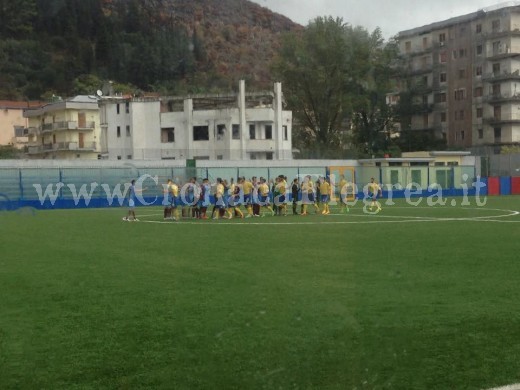 La squadra in campo a Castel San Giorgio