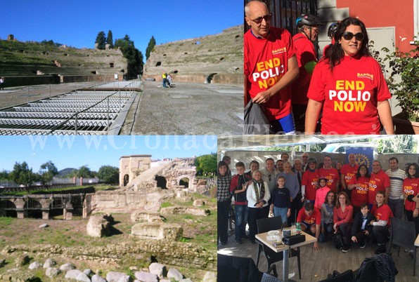 POZZUOLI/ Un viaggio nel mito nella giornata della solidarietà – LE FOTO