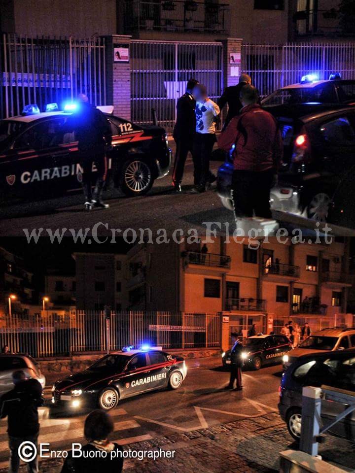 POZZUOLI/ Caos in via Solfatara, arrestati 3 giovani
