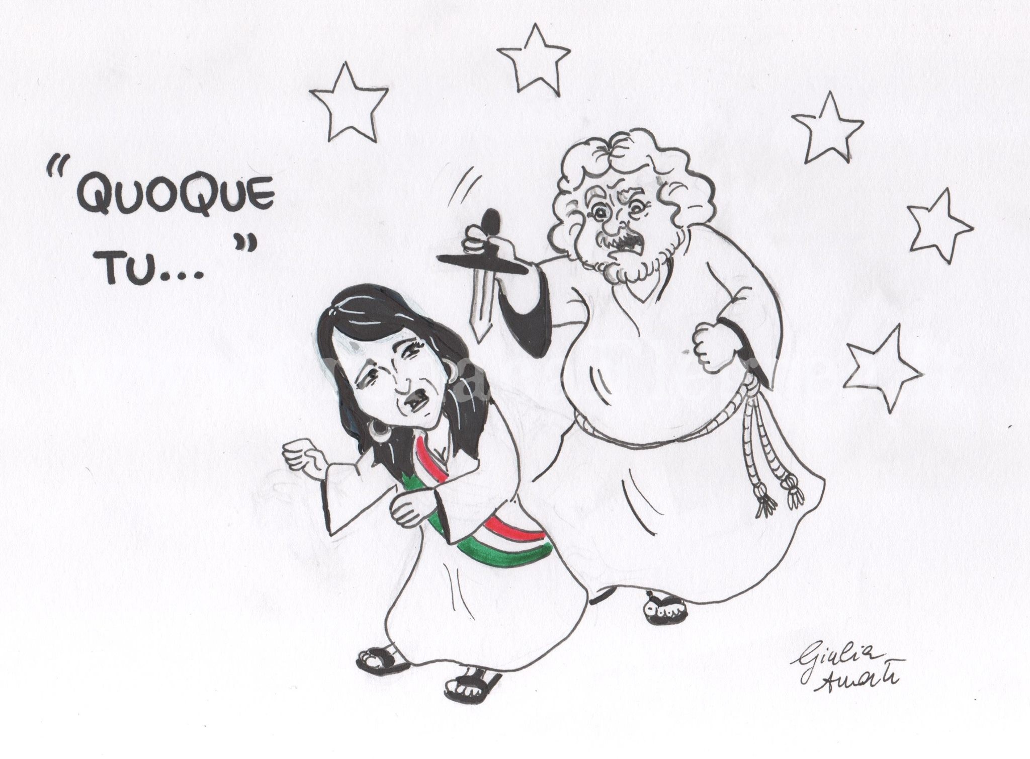 LA VIGNETTA/ Caso Quarto, anche Beppe Grillo abbandona Rosa Capuozzo