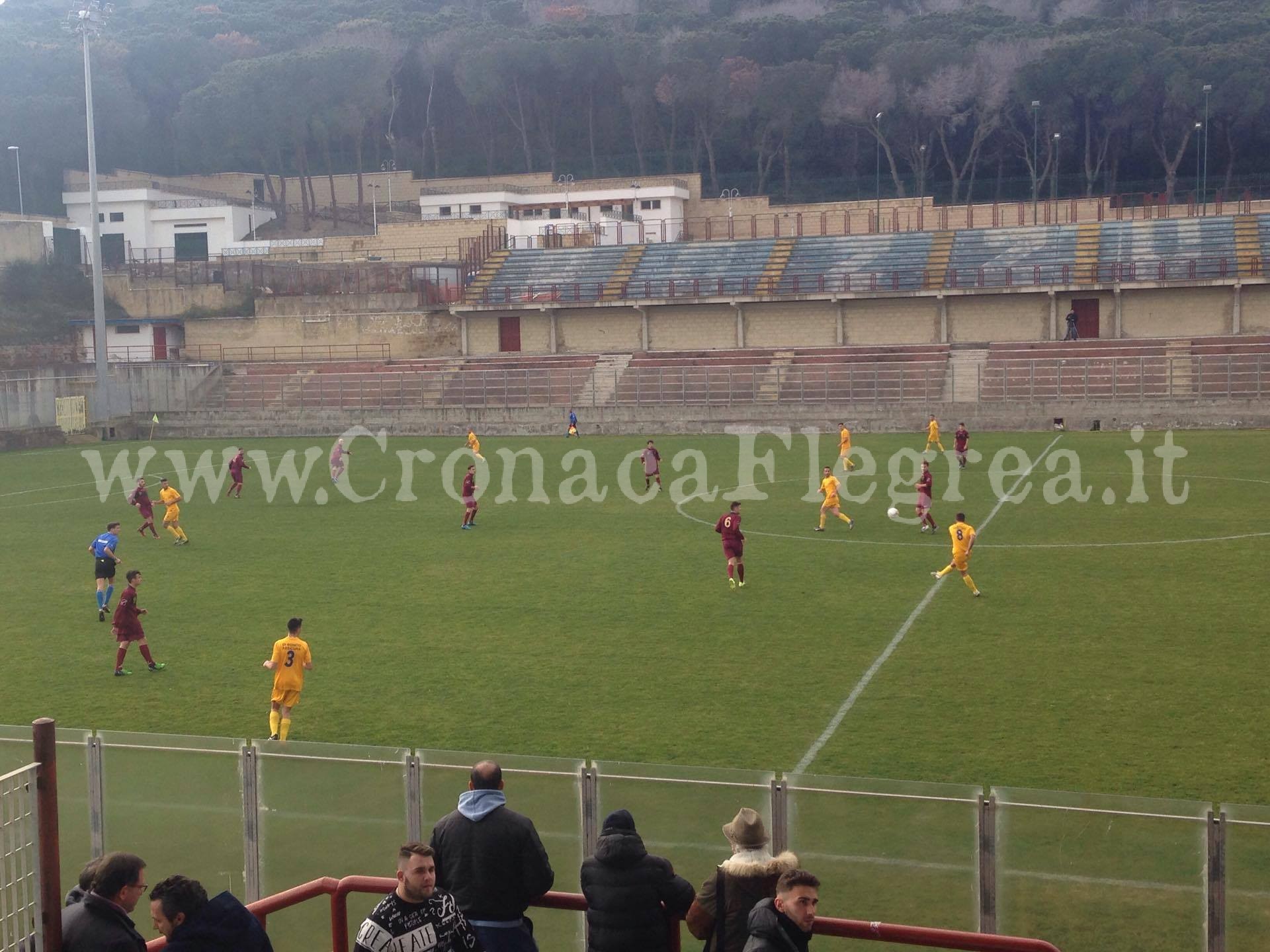 CALCIO/ Al Rione Terra basta un penalty di Riccio per fare suo il derby