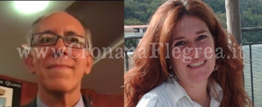 Da sinistra Raffaele D'Alise e Stefania Ganino