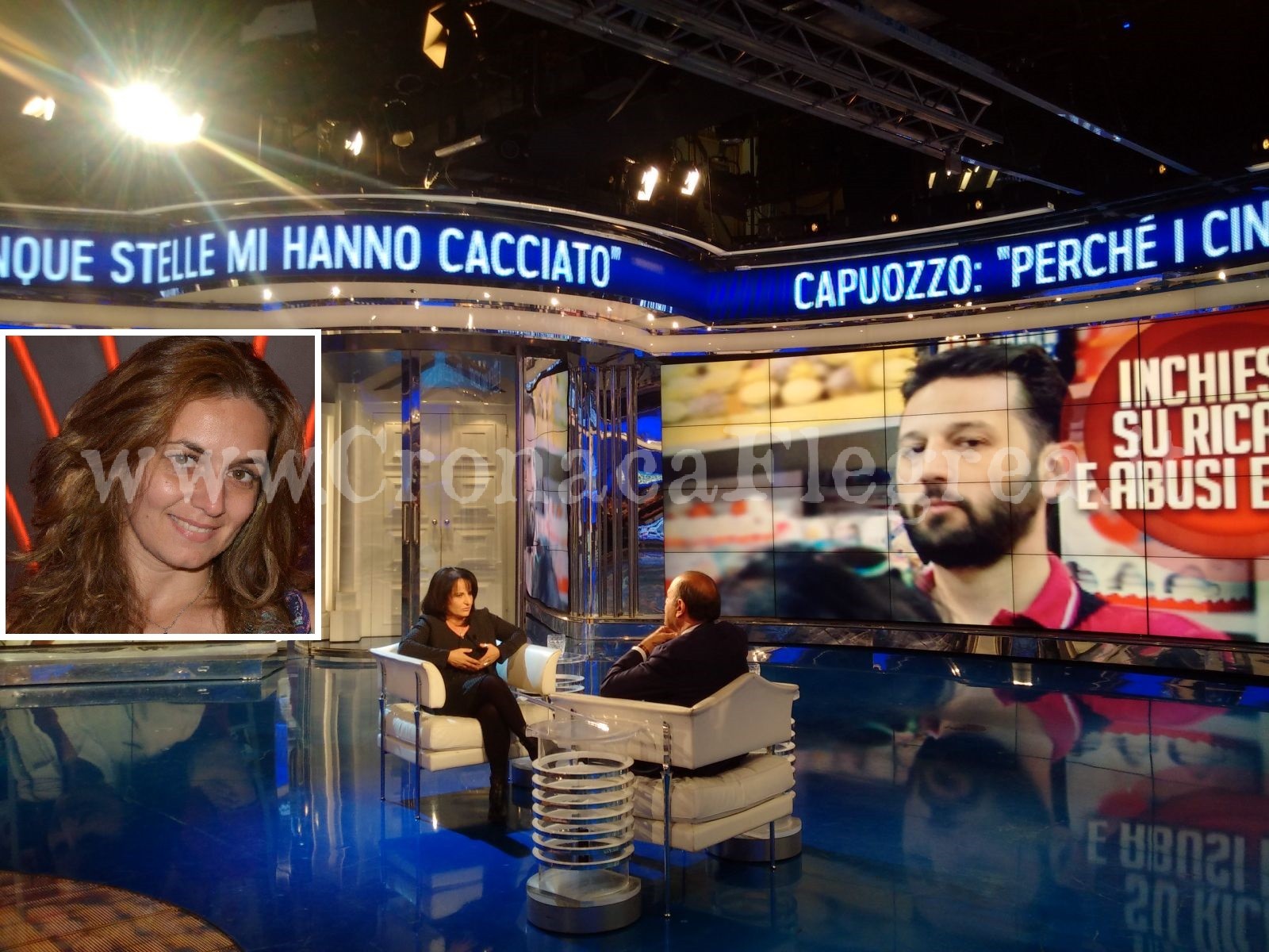 QUARTO/ La Capuozzo va in tv e le polemiche finiscono su Facebook