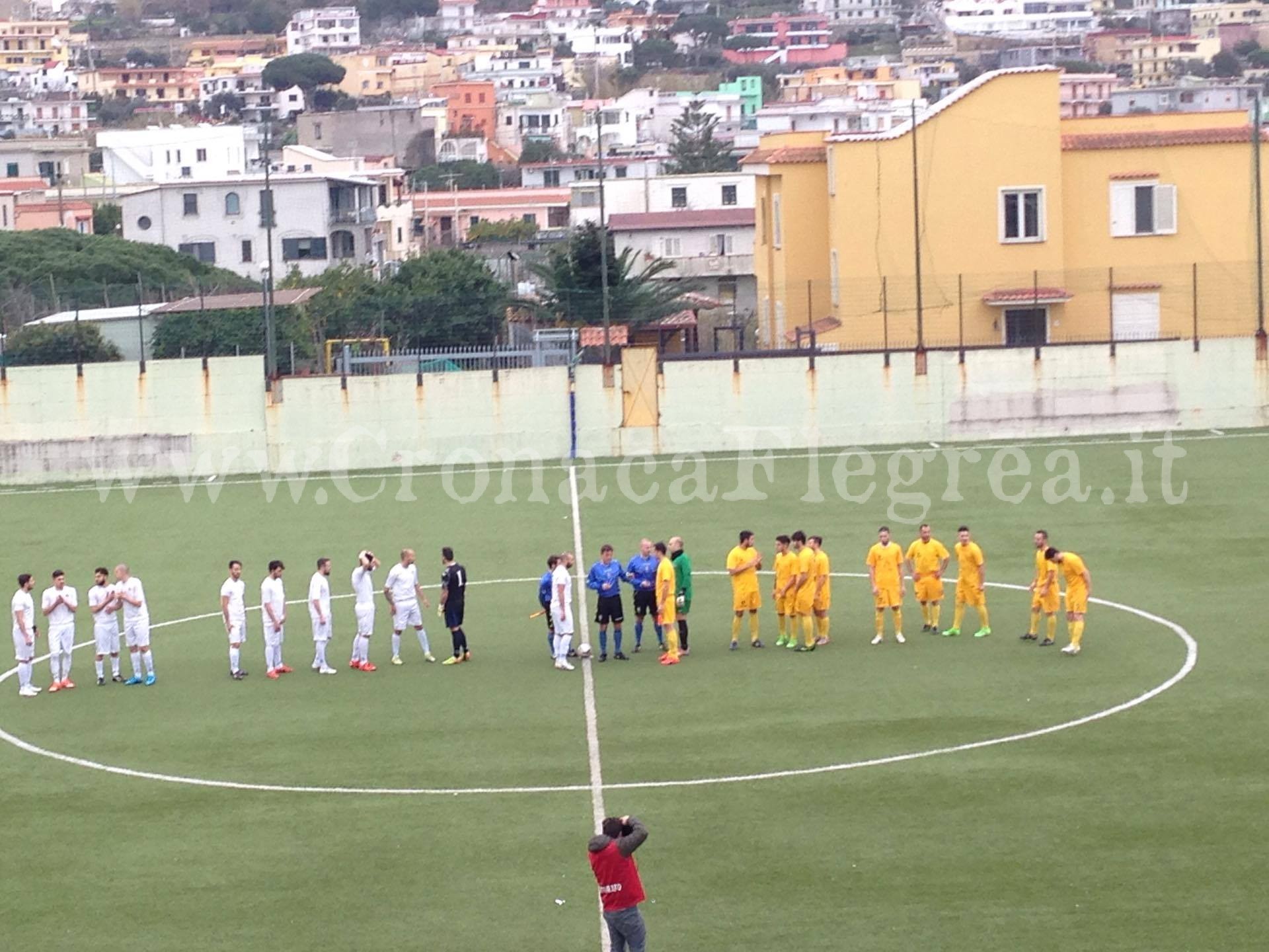 CALCIO/ Un “super Lucignano” piega un Rione Terra svogliato, Monte di Procida fa suo il derby