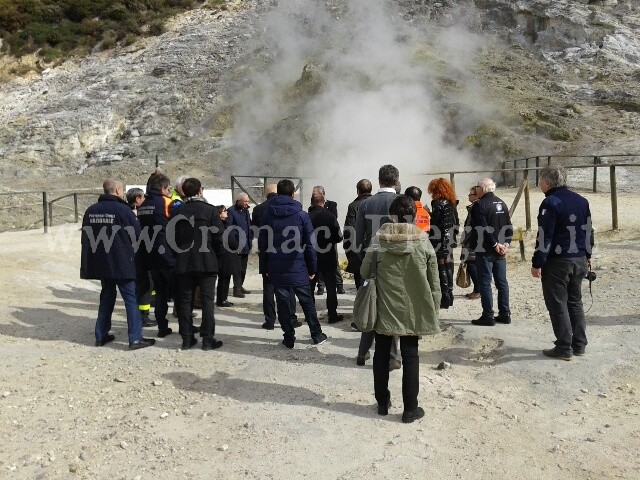 Bradisismo, a Pozzuoli una delegazione della Protezione Civile