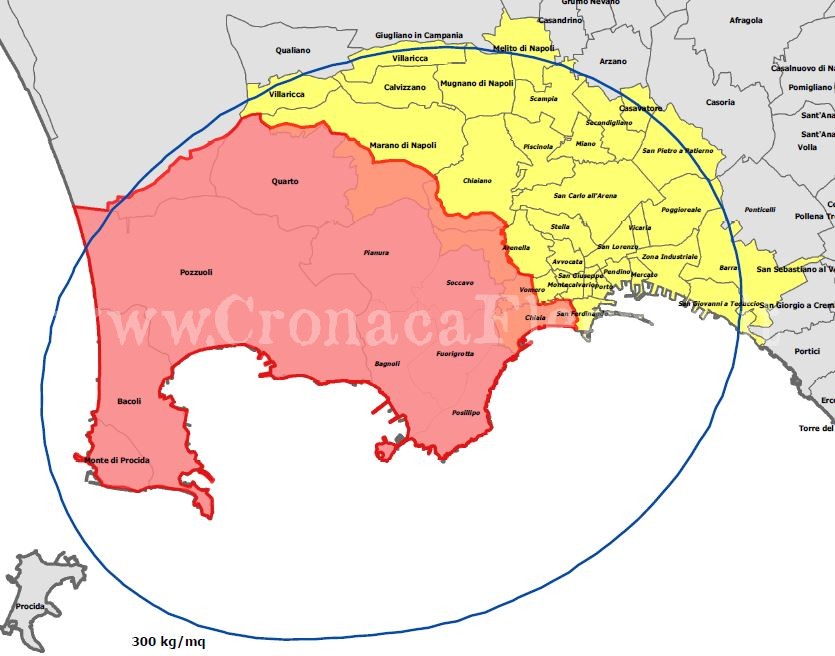Zona rossa dei Campi Flegrei, oggi i gemellaggi di Protezione Civile con le regioni