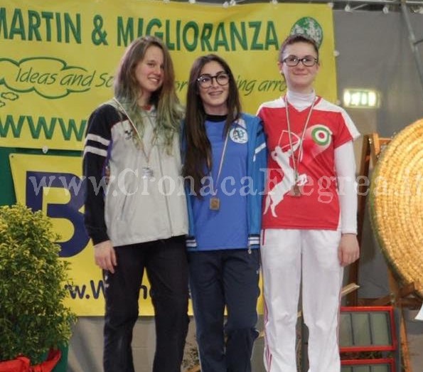 E’ di Pozzuoli la campionessa italiana di tiro con l’arco