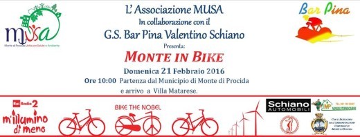 locandina Monte in bike