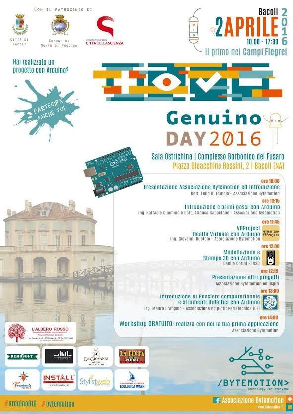 Approda a Bacoli il primo Arduino Day