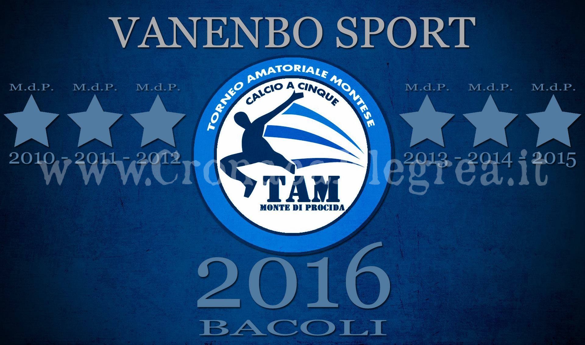 Il Torneo Amatoriale Montese si sposta a Bacoli