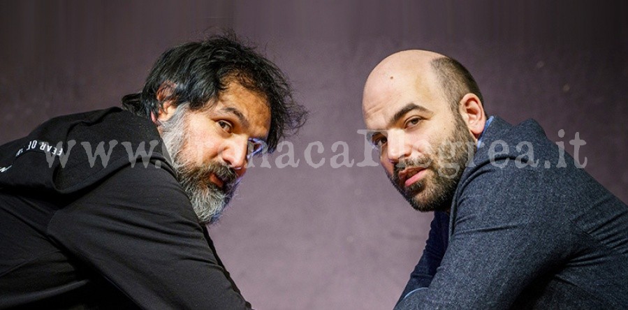 BACOLI/ Roberto Saviano e Mimmo Borrelli insieme al Teatro Piccolo di Milano