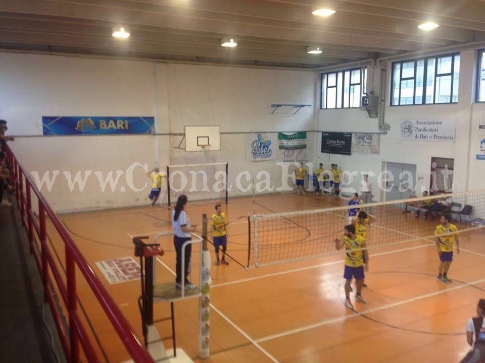 PALLAVOLO/ Un buon Rione Terra perde al tie-break a Bari