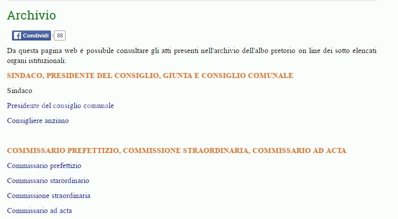 QUARTO/ Dall’archivio on-line “spariscono” le delibere. Chi lo ha deciso?