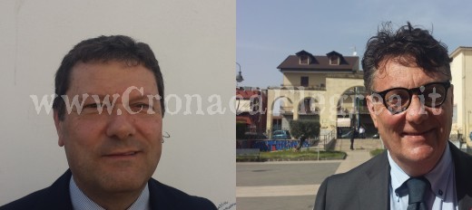 A sinistra Vincenzo Campanile (Bilancio) A destra Mauro Scarpitti (Attività Produttive)