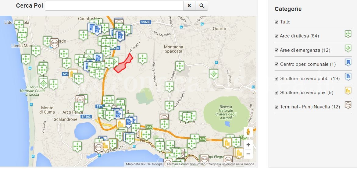 POZZUOLI/ Piano di emergenza comunale: online la piattaforma “Safe and Land”