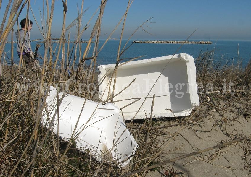 BACOLI/ Stop all’utilizzo di polistirolo in mare, multe fino a mille euro