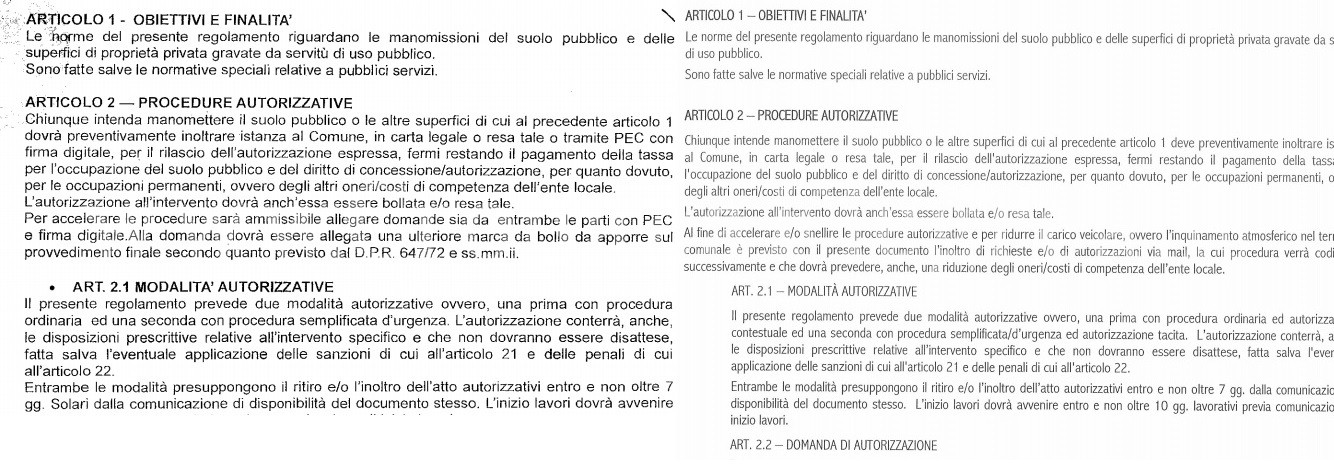 Il comune di Quarto impiega 7 mesi per copiare il regolamento da un comune leghista