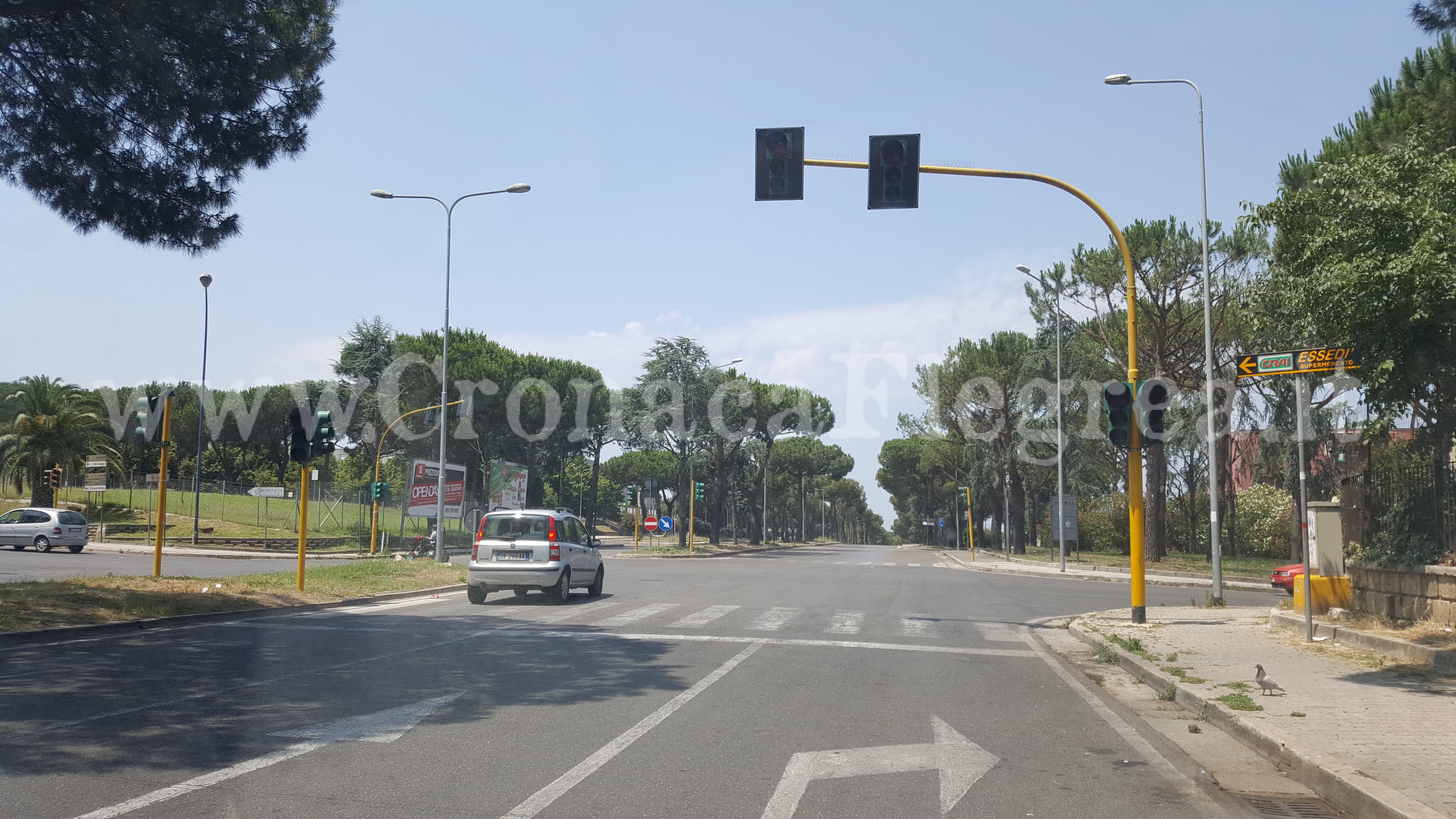 POZZUOLI/ A Monterusciello semafori ancora KO