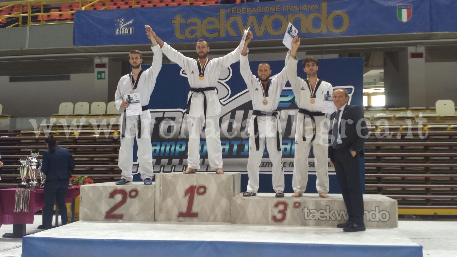 Il puteolano Antonio D’Angelo è campione italiano di taekwondo