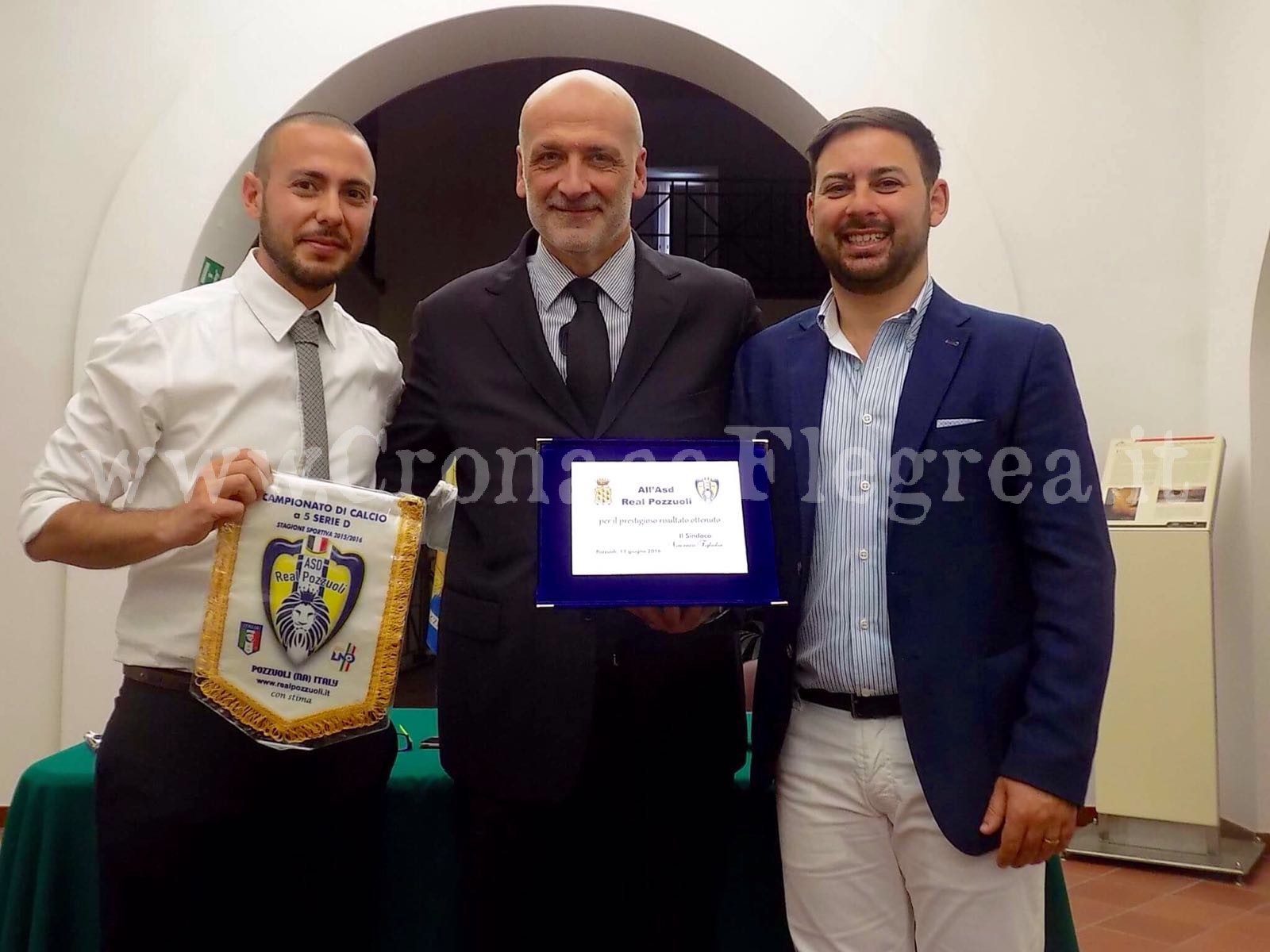 CALCIO A 5/ Il Real Pozzuoli premiato al Rione Terra