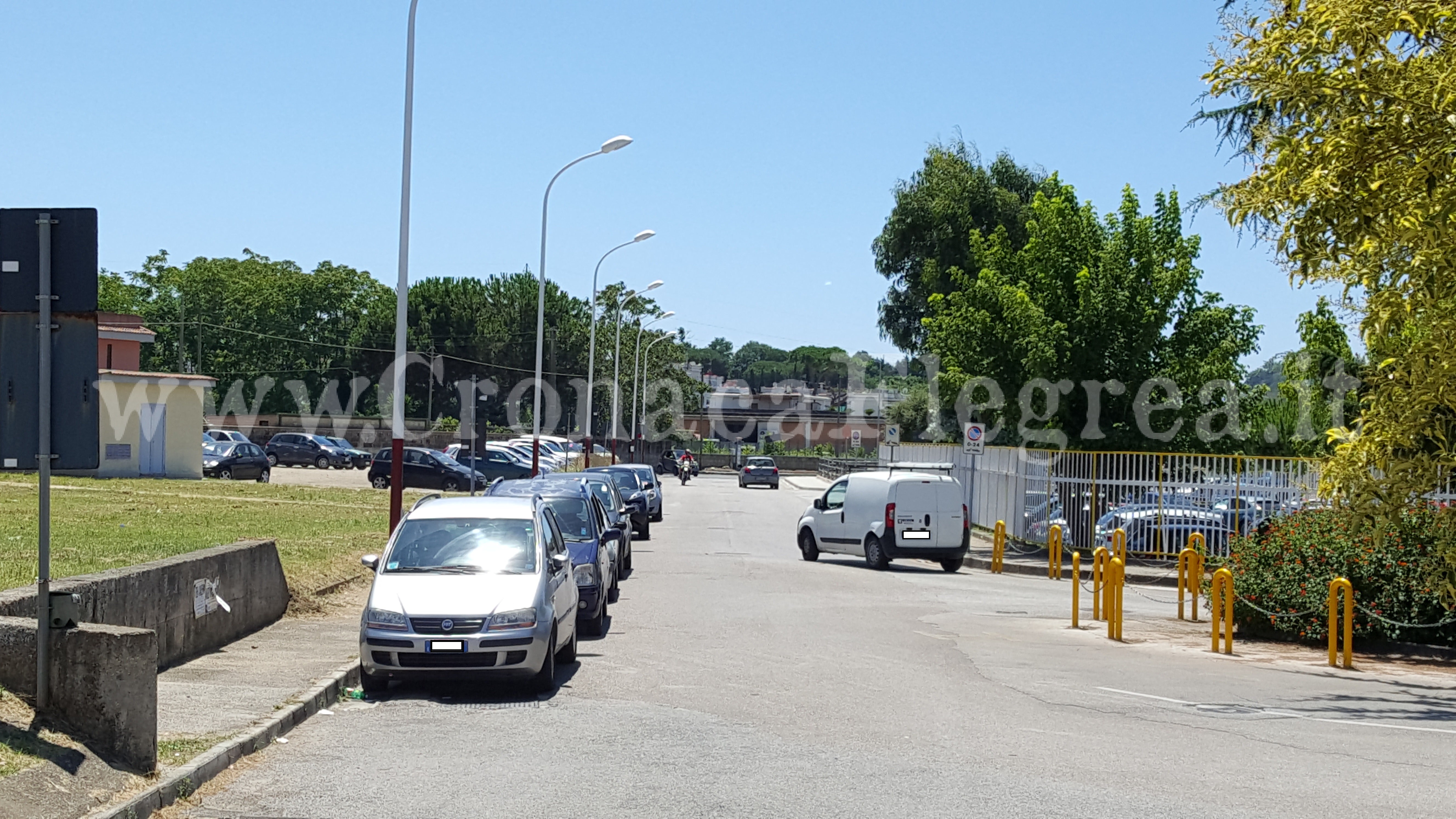 POZZUOLI/ Continua la sosta selvaggia all’ospedale “Santa Maria delle Grazie”