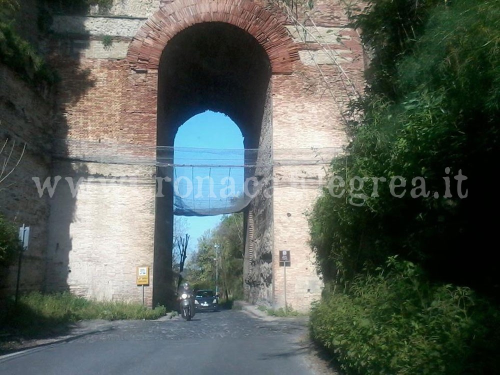 POZZUOLI/ Lavori, chiusa via Arco Felice Vecchio