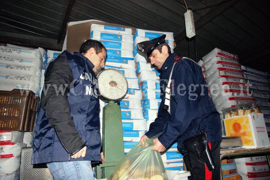 Forno abusivo, blitz dei carabinieri: sequestrati 280 kg di pane