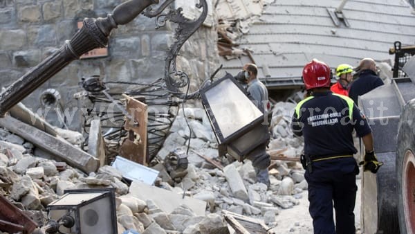 Solidarietà alle vittime del sisma: sette volontari partiti da Pozzuoli