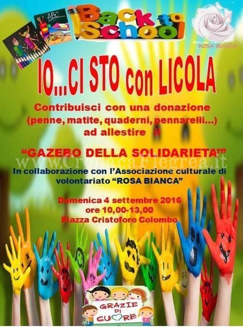 “Io…ci sto con Licola Mare”, domenica di solidarietà per bambini in difficoltà
