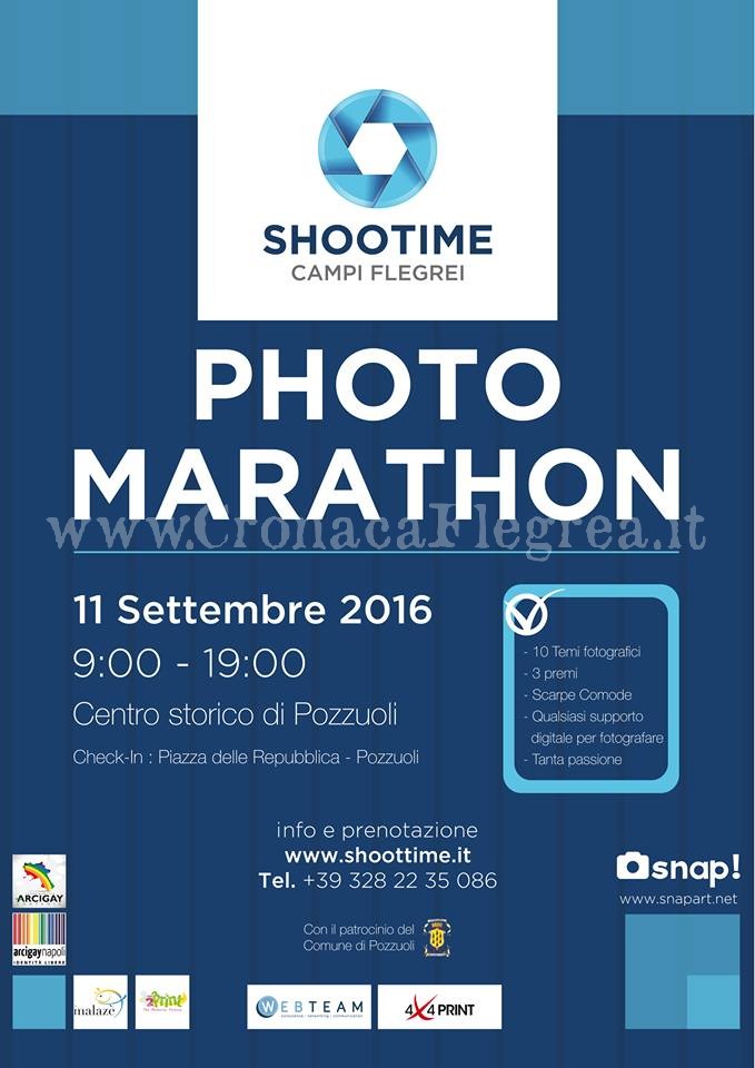 POZZUOLI/ Arriva lo “Shootime” la maratona fotografica nel centro della città