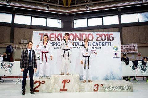Il flegreo Valentino Maglione nuovo campione italiano di taekwondo