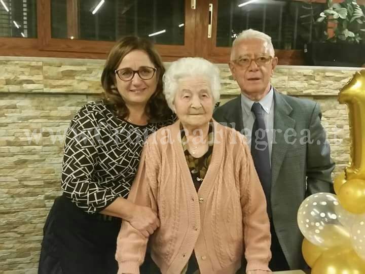 Auguri a Maria, la nuova centenaria di Pozzuoli