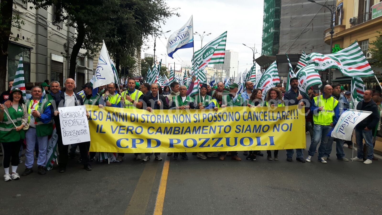 POZZUOLI/ Sciopero negli uffici postali: i lavoratori spiegano le loro ragioni