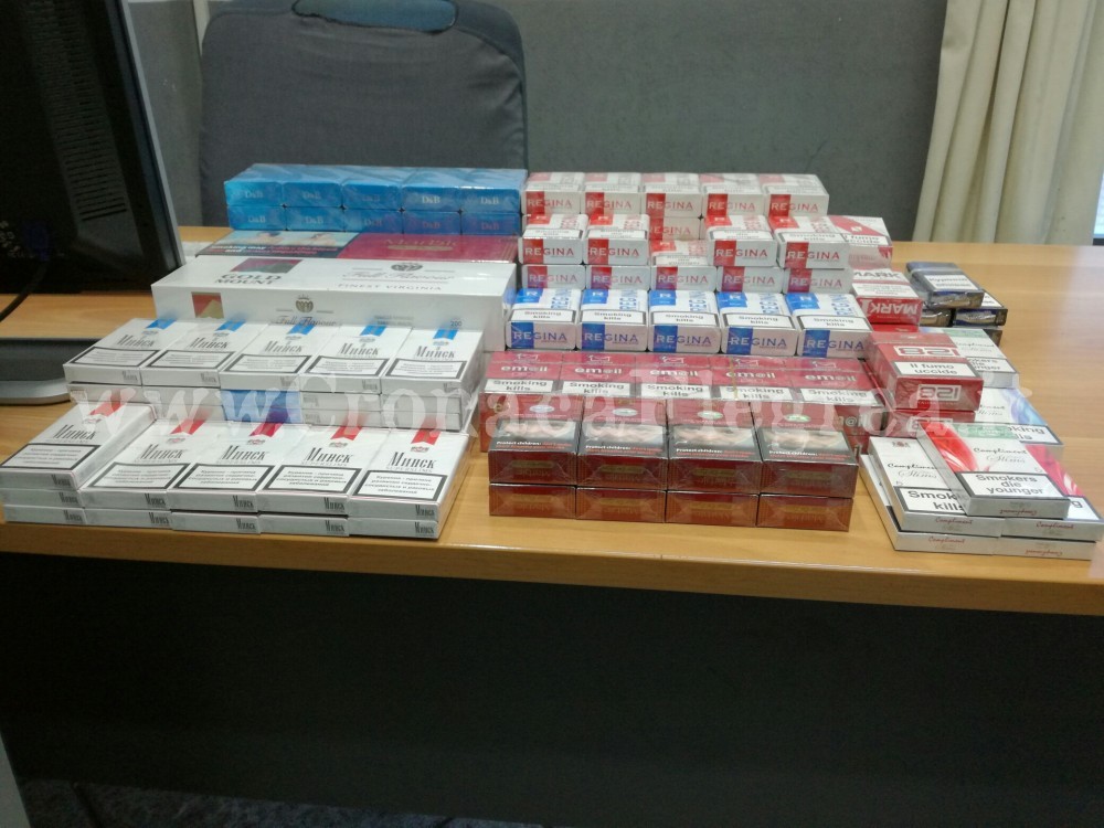 Sequestrati 500 chili di sigarette di contrabbando: arrestati in cinque
