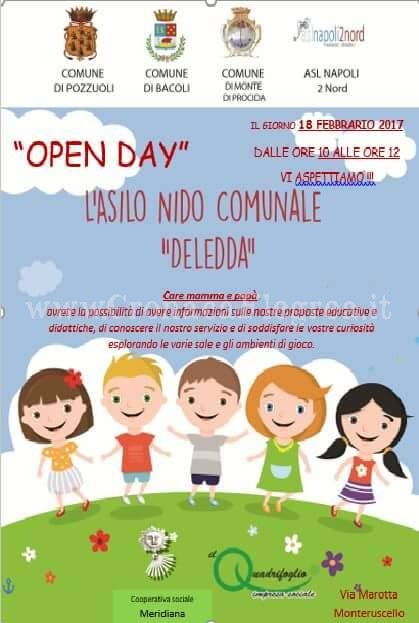 POZZUOLI/ Open day all’asilo nido comunale