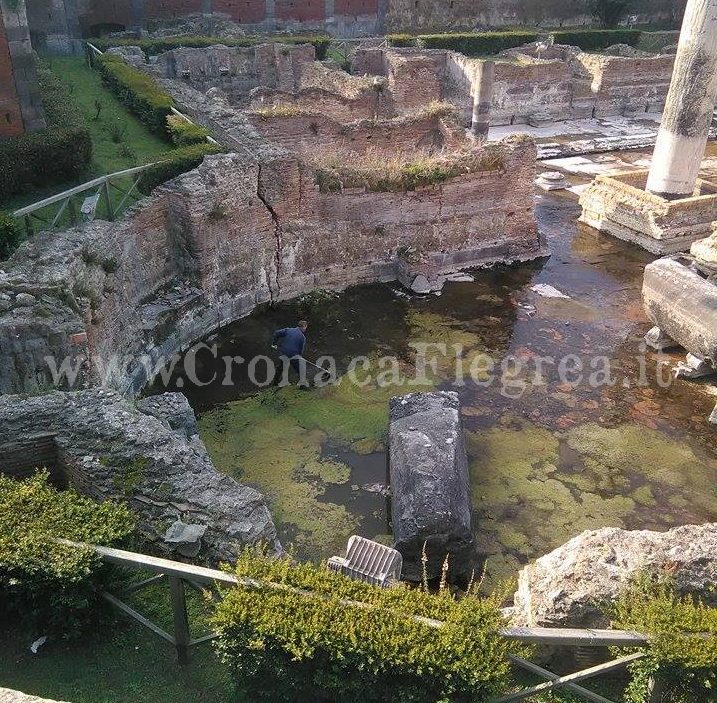 FOTONOTIZIA/ “Grandi pulizie” al Tempio di Serapide