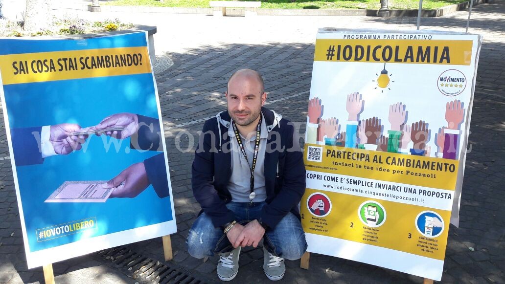 POZZUOLI/ Sfida a Figliolia, i “5 stelle” presentano il candidato sindaco «Metteremo fine al voto di scambio»