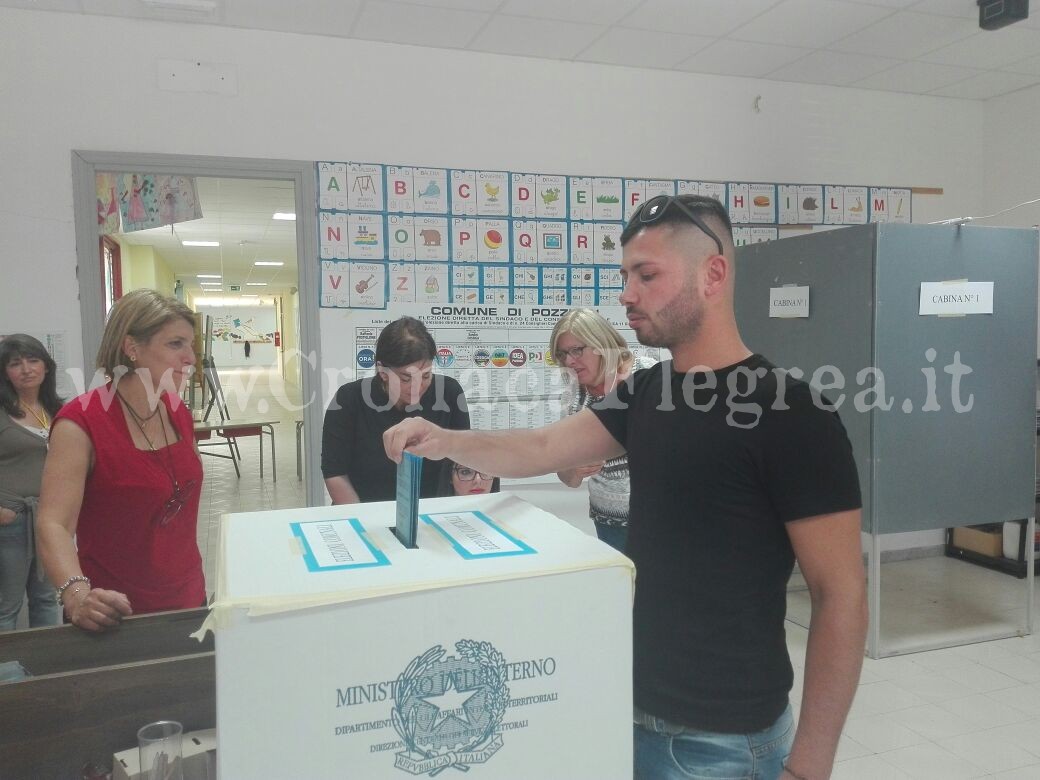 POZZUOLI/ Alle 12 ha votato il 18,78% degli elettori. Più 6,60% rispetto al 2012