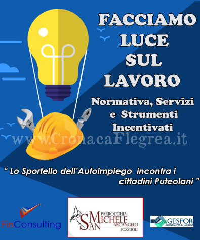 POZZUOLI/ Lo “Sportello dell’auto-impiego” incontra i puteolani al Rione Toiano