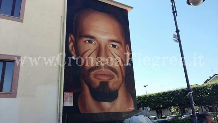 Hamsik a Quarto: inaugurato il suo murales