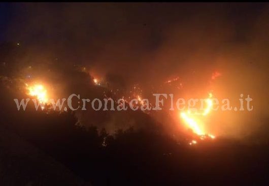 POZZUOLI/ Incendi, appello del sindaco a Regione e Governo: «Abbiamo bisogno di aiuto!»