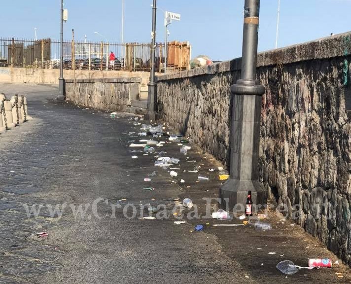 POZZUOLI/ Movida “sporca” alla Darsena