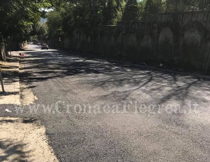 POZZUOLI/ Dopo 8 giorni riapre via Provinciale San Gennaro