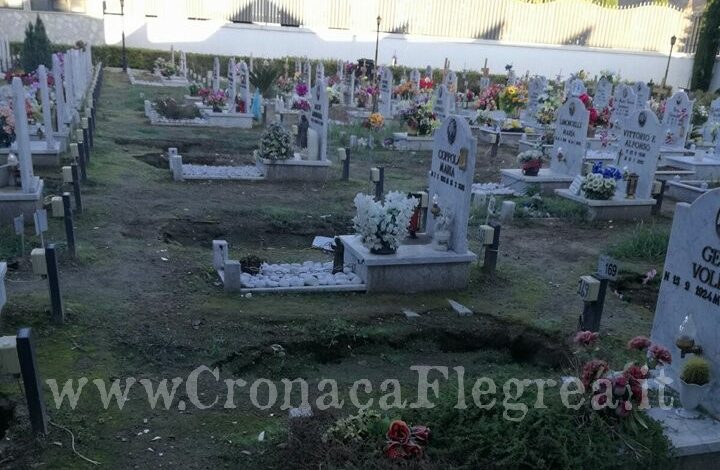 POZZUOLI/ Rubati i fiori dalla tomba di una bimba di 12 giorni