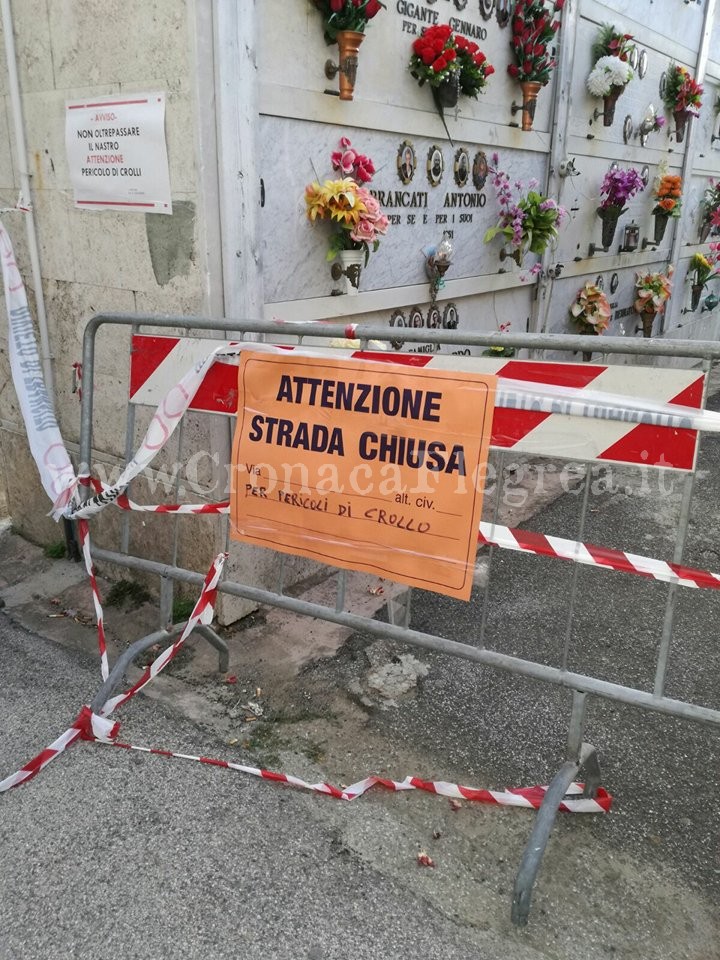 POZZUOLI/ Cimitero sprofondato: è giallo sulla riapertura