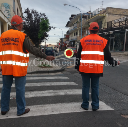 QUARTO/ Ritornano i nonni civici: in 11 all’ingresso delle scuole