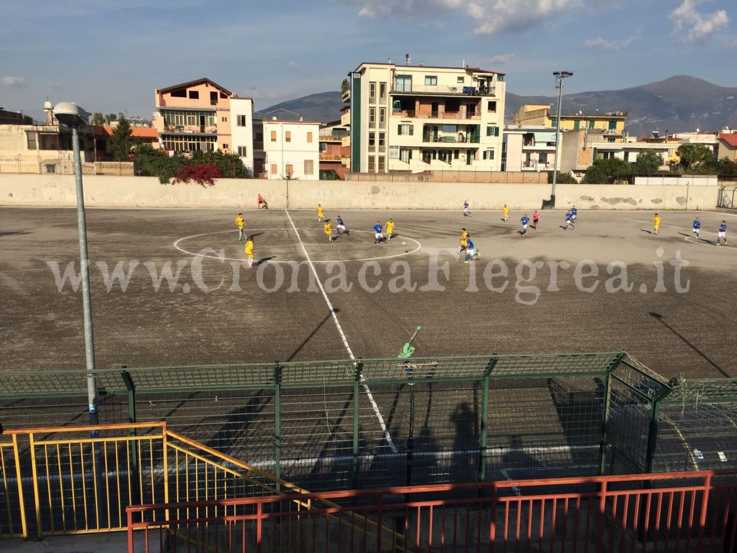 CALCIO/ Rione Terra trasferta amara: il Poggiomarino si impone 1-0