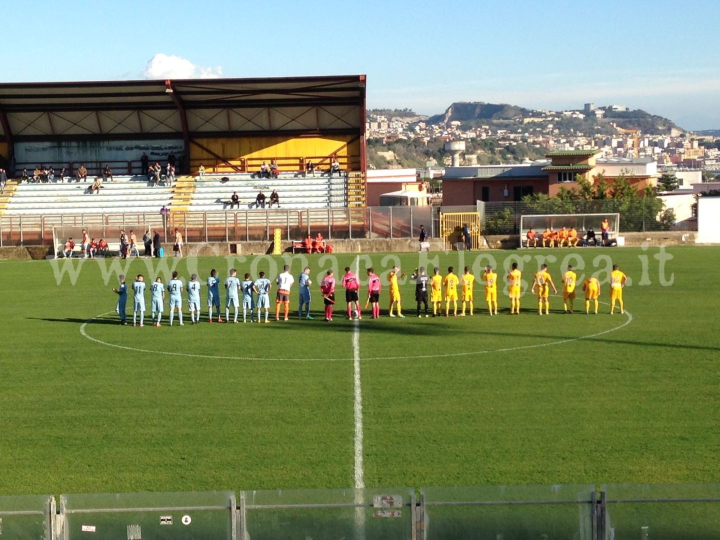 CALCIO/ Rione Terra-Pompeiana 2-0, pronto riscatto griffato Del Giudice e Tafuto